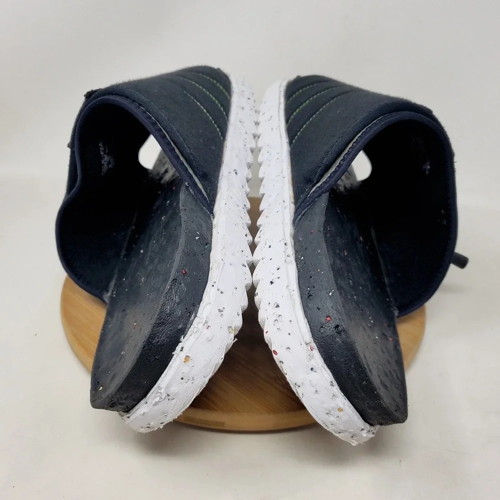 Nike Sandals Mens 14 Asuna Crater Slide Slip On Pool Beach Black Shoes